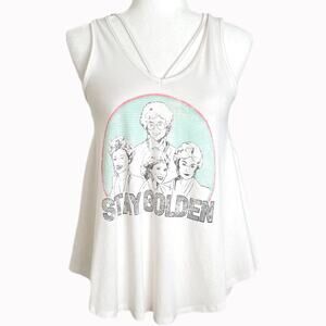 Golden Girls Graphic Sleeveless Tent Tank Top Sz XS